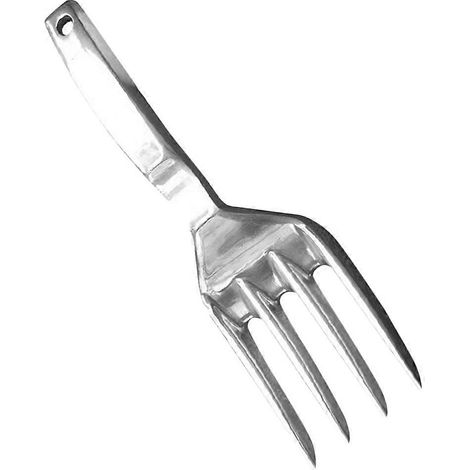 Râteau à main pour jardinage, outil de jardin en alliage d'aluminium, usage fonctionnel (1/5)