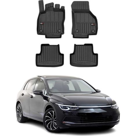 OMAC Tapis de Sol Compatible avec VW Golf 2019-2022 Caoutchouc TPE Noir (1/5)