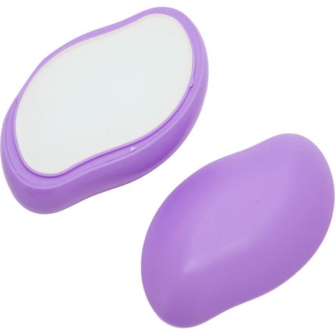 Épilateur portable pour femmes, réutilisable et indolore, pour une épilation facile des jambes, des bras et du dos (violet). (1/5)