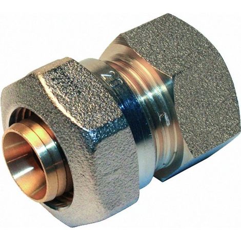 Manchon À Compression Laiton F 20 X 27 Pour Tube En Multicouche