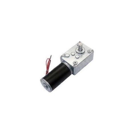 Crezuo 5840-31ZY Turbo-Schneckengetriebe-Encoder für Mikro-Gleichstrommotor, selbsthemmend, Drehzahlregelung, 12 V, hohe Drehmomentreduzierung