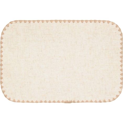 Set de Table en Tissu "Sandrine" 30x45cm Beige