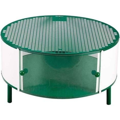 Gabbia Nacedora per Pulcini e Uccelli Neonati Cilindrica Anti-Soffocamento 72x72x38 cm Riscaldamento Uniforme (1/2)