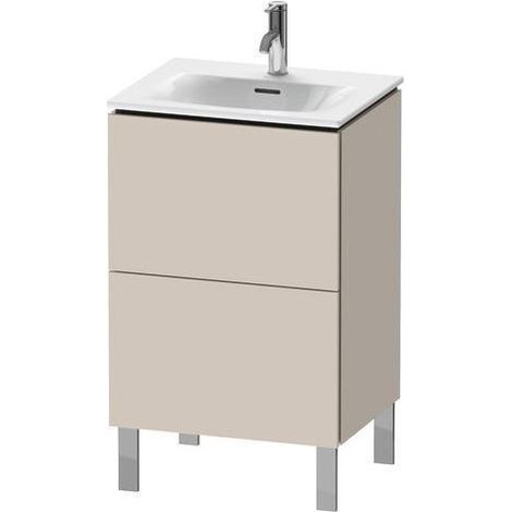 Meuble-lavabo L-CUBE 704x520x421mm taupe supermat