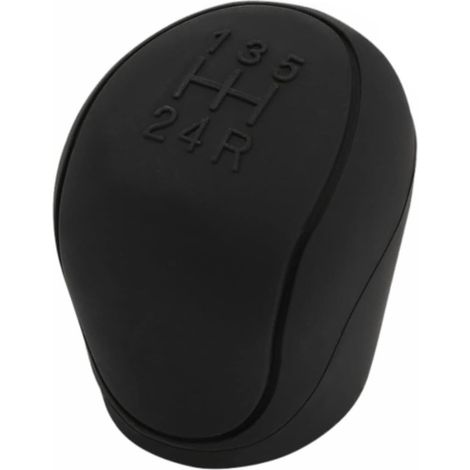 Copri pomello del cambio, copri leva del freno a mano in silicone, antiscivolo, resistente, per decorazione auto, nero