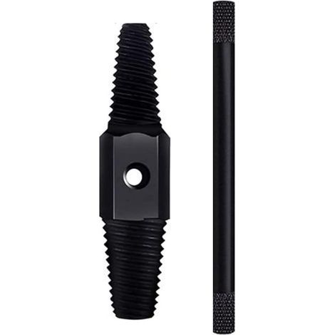 Extracteur de vis, 1/2in, 3/4in Tuyau Cassé Vis Boulon Double Tête Extracteur Vis Taraudée Défectueuse Tuyau Endommagé Nettoyage Attaches Extracteur (1/4)