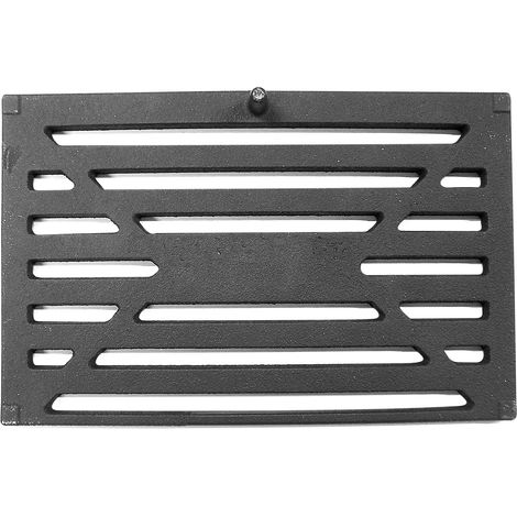 Grille à cendres pour poêles à cheminée Varese 2 de Drooff - fonte - dimensions d'encastrement parfaitement adaptées