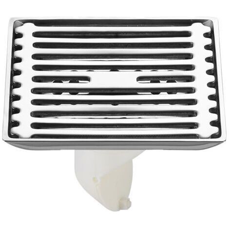 Siphon de Sol en Acier Inoxydable, Siphon de Sol pour Machine à Laver Anti-Clog de Déodorant de Salle de Bain,plastique, rangée latérale (1/5)