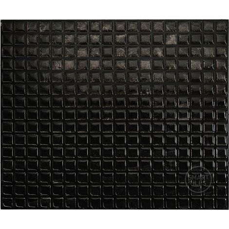 Selbstklebende Wandfliesen x4, 29,34x24,49cm - Smart Tiles Minimo Nero Klebefliesen 3D Fliesenaufkleber für Bad & Küche