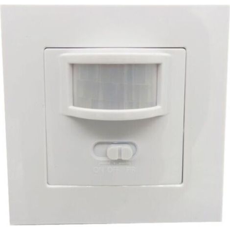 Détecteur infrarouge intelligent haute performance, interrupteur à deux fils pour tension 110–240 V, remplacement direct d’un interrupteur classique, détection automatique sans contact, idéal pour écl