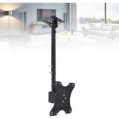 Support de TV pour Fixation au Plafond DN02 avec Hauteur Adjustable pour Barres Accueil Restaurants Centres Sportifs Scolaires (1/5)