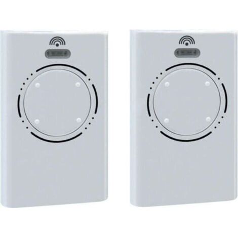 Télécommandes 4 canaux x XT4 868 SLH 787010 (blanches) pour portes de garage et portails – Garantie 3 ans (1/4)