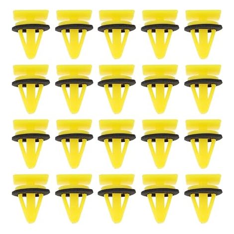 Moulures de Bas de Caisse Latérales de Voiture avec Clips de Fixation 87756-4A000 Compatibles avec (1/5)