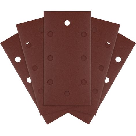 Papier abrasif graphite p180 93 mm x 185 mm 8 trous (1/3)