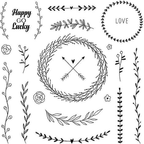 Tampon en silicone transparent, motif couronne de fleurs, scrapbooking, gaufrage, album de loisirs créatifs (1/4)
