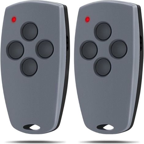 Lot de 2 télécommandes de porte de garage Marantec D304-868, D302-868, D384-868, compatibles avec Marantec 433 MHz (bouton D304-4) (1/4)