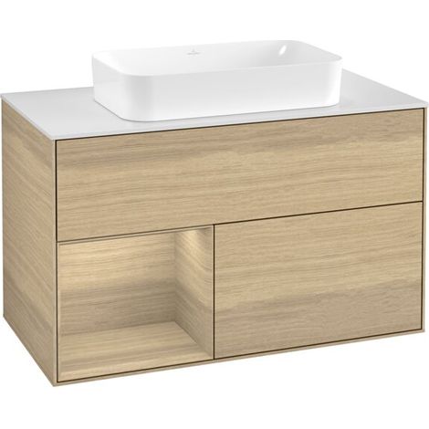 Villeroy & Boch G651PCPC Meuble sous lavabo Finion G65 (1/2)