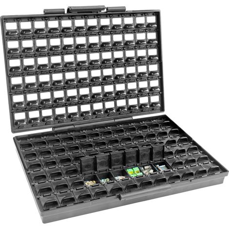 BJZ SMD-Sortiment-Box (L x B x H) 22.4 x 14.5 x 3.8 mm A-34354 (1/2)