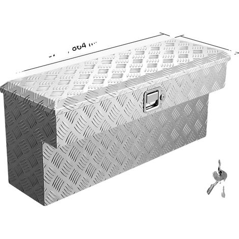 Coffre à outils pour camion, en aluminium durable, design verrouillable, 33inch (1/2)