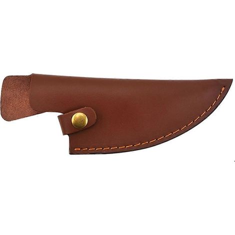 Ensemble de couteaux en cuir de vachette, couteau à désosser, petit couteau de cuisine, étui à couteaux en PU avec passant de ceinture, étui à couteaux portable (1/5)