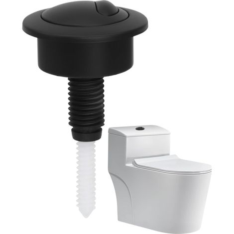 Couvercle de bouton de toilette - de toilette - Réservoir de (1/5)