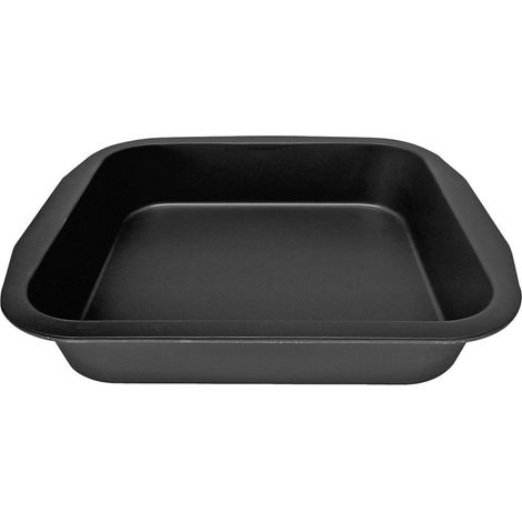1 Moule à brownie, Acier, Carré 27x26x5 cm, Revêtement anti-adhérent, Pour four jusqu'à 230°C (1/5)