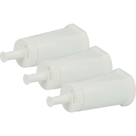 vhbw 3x Water Filter compatible with Sage Barista Touch Impress BES881, SES876, SES881 Espresso Machine - White