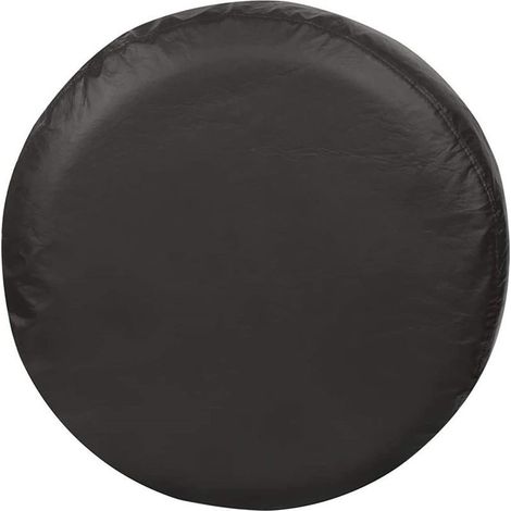 15 pouces Housse de pneu de secours Couverture roue pour tout diamètre (27"-30") protection antipoussière imperméable PVC de voiture (1/5)