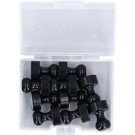 10 Stück Kühlschrankmagnete aus starkem Metall für Kühlschrank, Whiteboard, Büro, Klassenzimmer, Karte, Küchenzubehör