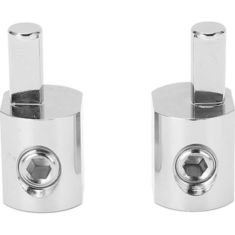 Geeignet für zwei 1/0 bis 4 Gauge Netzadapter, vernickeltes Aluminium, geeignet für Automobil- und Schiffsanwendungen.