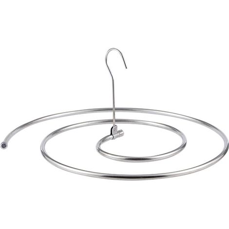[Lot de 2] Séchoir à linge multifonctionnel en spirale, gain de place en acier inoxydable 304 pour sécher le linge (1/5)