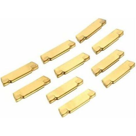 Porte-outil De Rainurage - 12x12x100 Mm - Pour Usinage Métal - 10 Inserts Inclus (1/4)