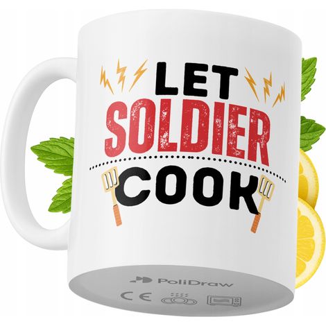 Lustige Kaffeetasse mit witzigem Textdesign für Soldaten – ideal für Geburtstage, Namenstage, Feiertage und besondere Anlässe. Hochwertige Tasse für Zuhause, Büro und Arbeit. Farbe: Weiß, 330 ml.