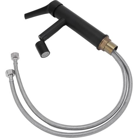 Rubinetto per lavabo, miscelatore in acciaio inox 304 smaltato ad alta temperatura per bagno domestico.