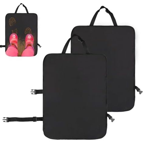 Lot de 2 Protections Siège Voiture Enfant Oxford 600D – Étanches Protège Siège Arrière (1/5)