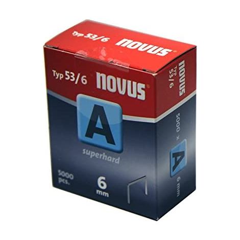 Agrafes 2000 unités Typ 53/6 Novus (1/5)