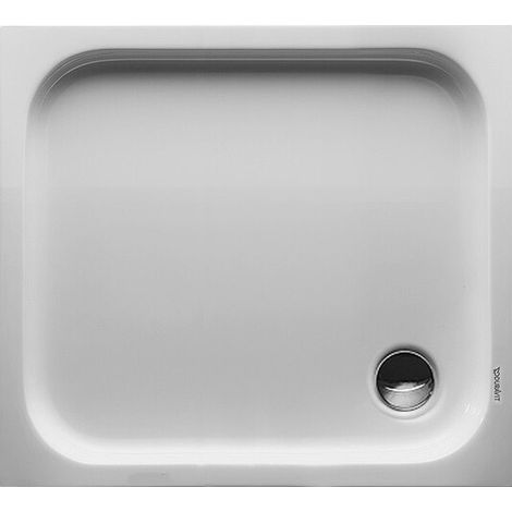 Receveur de douche rectangulaire D-CODEavec antidérapant blanc 900x800x85mm