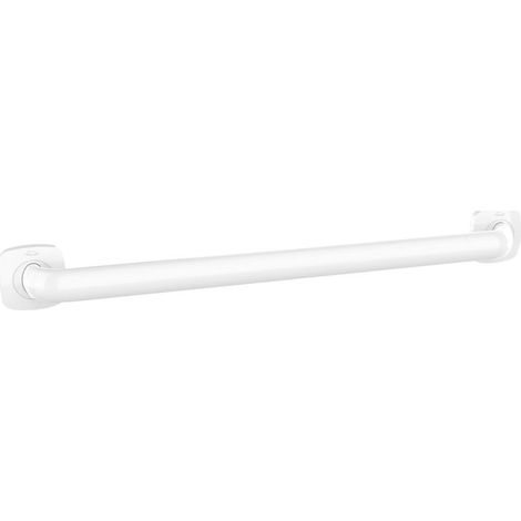 Barre d'appui droite - PELLET - Blanc - 600 mm - diamètre 38 mm