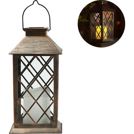 Bougie solaire LED extérieure sans flamme, lampe décorative étanche pour jardin, éclairage paysager étanche lot.