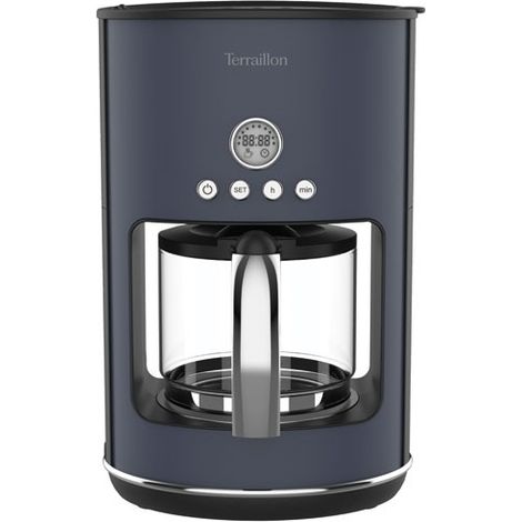 Terraillon 15439 Macchina da Caffè Programmabile Blu Notte 1,25 L (1/5)