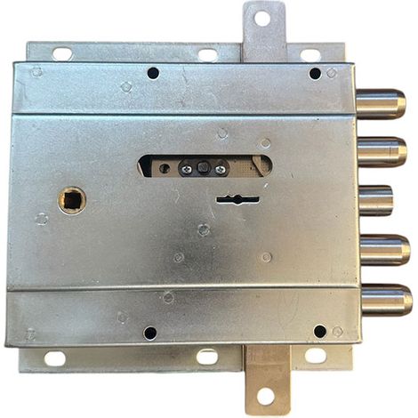 Serratura per porte blindate ad applicare DX 65 mm 3 chiusure Yale 1330465180