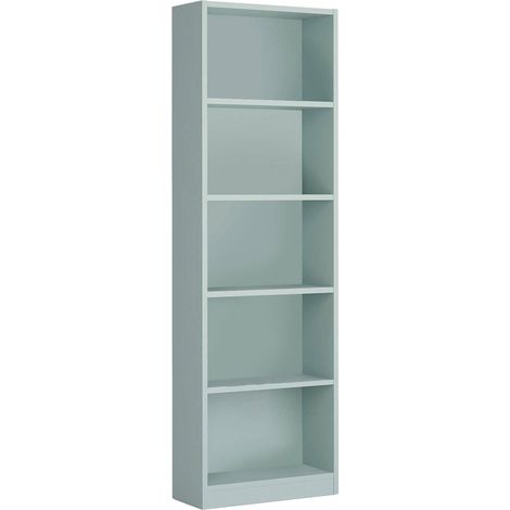 Libreria - Biblioteca Verde Acqua 25x52x180h cm (1/5)