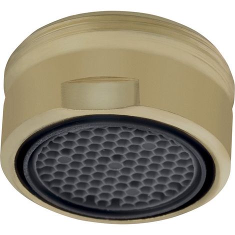 Aérateur de robinet mâle M24x1, or mat