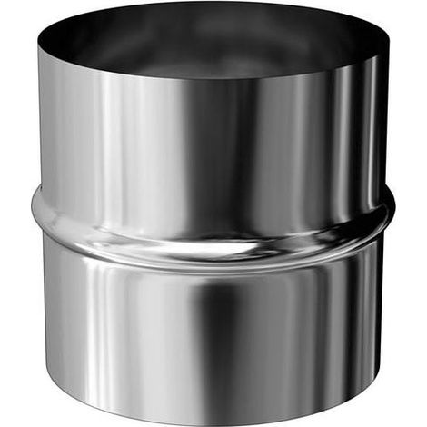 TEN – Manchette mâle/mâle Ø180 – Raccord fumisterie 15 cm en inox 304 – Montage condensats – Pour espaces confinés