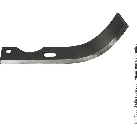 Couteau de fraise universel 240 mm gauche spécial labour fabriqué en France