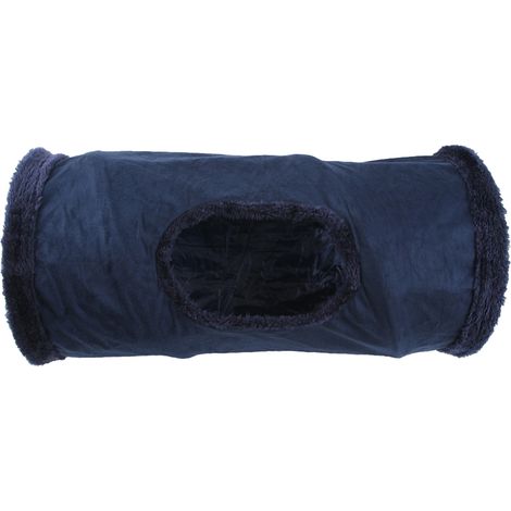 Tunnel Pour Chat - En Peluche - Portable Pliable - Pour Jeux Et Entraînement À L'Agilité - 1 Pièce (1/5)