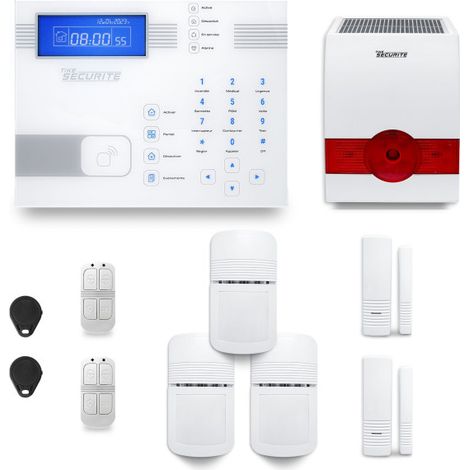 Alarme maison sans fil SHBi45 GSM/IP (1/4)
