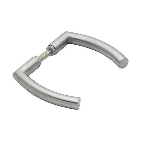 HOPPE® Drückerpaar Trondheim GD-E1430Z, Edelstahl, 3581664 (1/3)