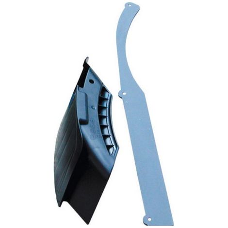Kit paillage pour tracteur tondeuse – Compatible MTD 96, SMART RE 125, SMART RG 145, OPTIMA LG 200 H – Lame de coupe tranchante et déflecteur (1/4)