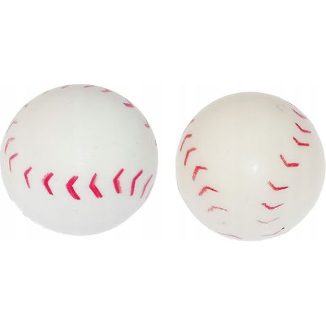 Tappi per valvole AV, palline da baseball decorative bianche (1/2)